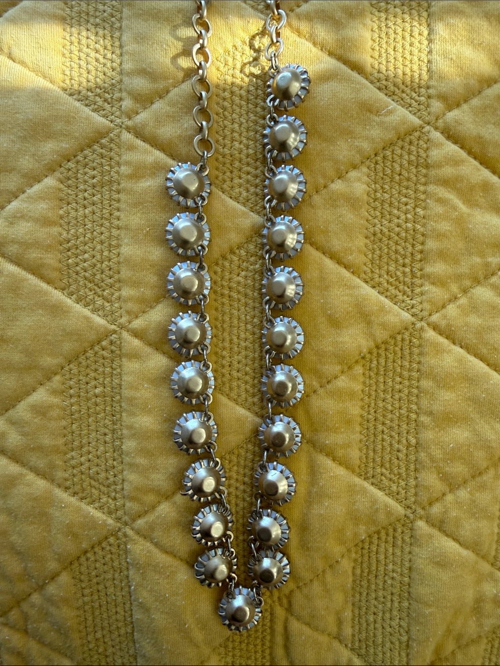 J. Crew Venus Fly trap clear crystal 15”-17” statement necklace - Picture 4 of 7